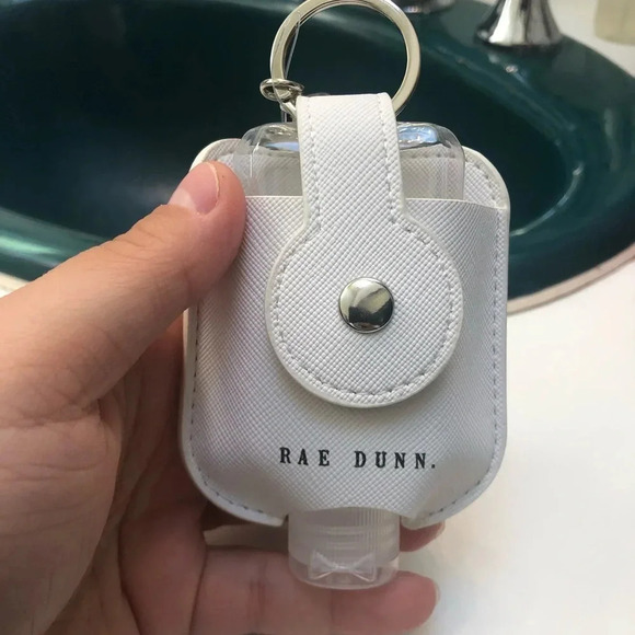 NEW RAE DUNN HAND SANITIZER KEYCHAIN - Picture 2 of 2